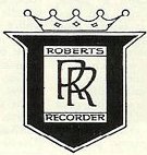 Roberts Recorder logo in the Museum of Magnetic Sound Recording