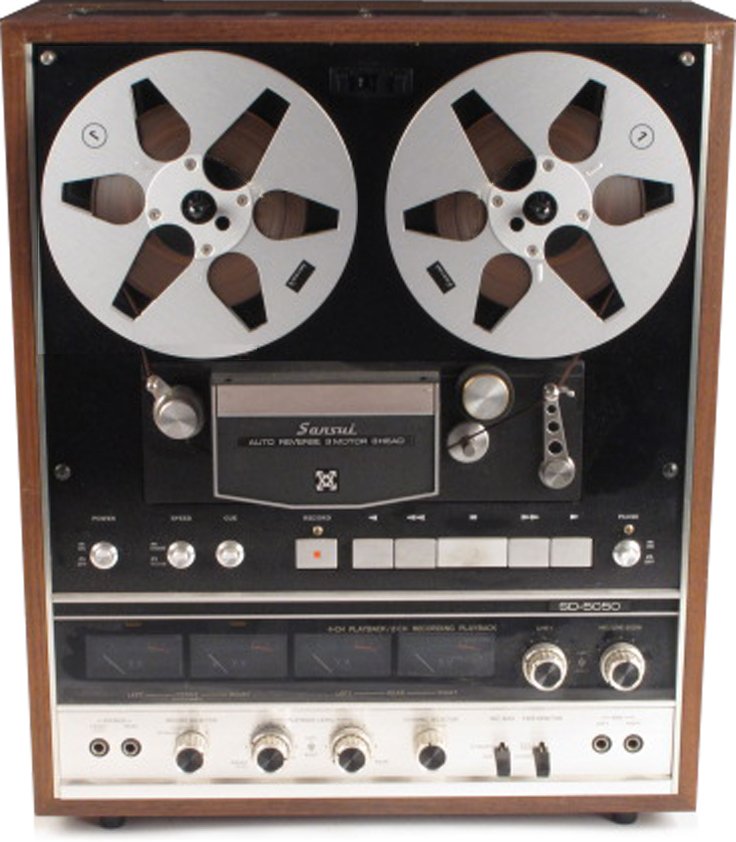 Sansui reel to reel tape recorder