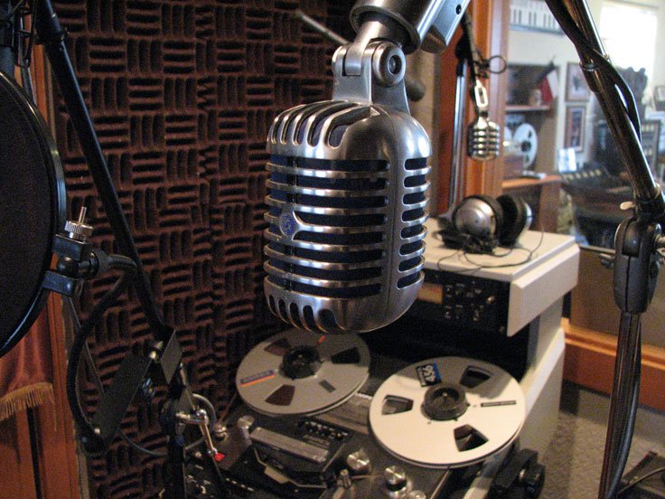 Shure 556 in Phantom productions, Inc. vintage recording collection