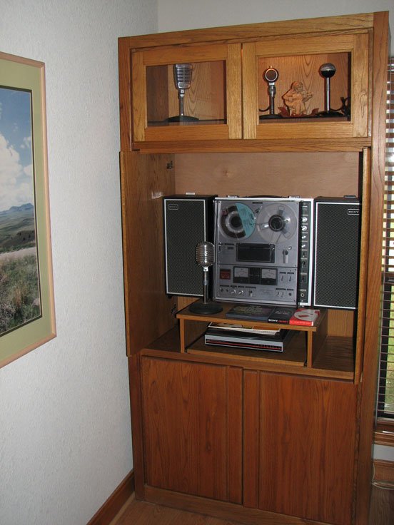 Sony 630 in Phantom Productions' vintage reel to reel tape recorder collection