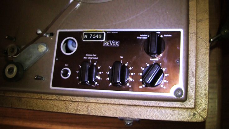Phantom Productions' Studer ReVox Dynavox T-26 reel tape recorder from 1949 by Willi Studer