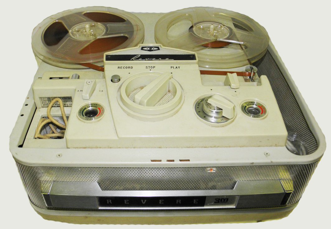 1961 revere reel tape recorder