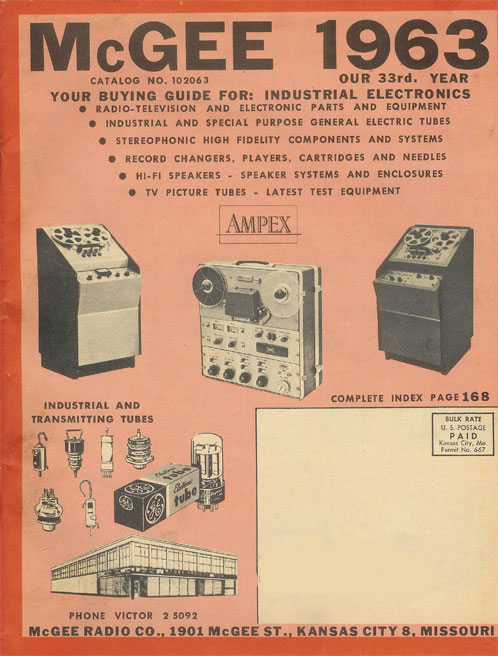 picture of Phantom's 1963 GcGee radio catalog