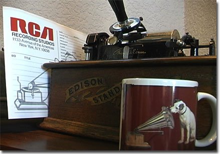 picture of unused RCA studio label