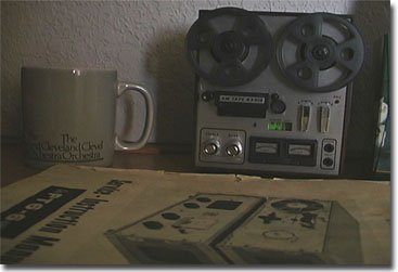 picture of radio in form of a Roberts tape recorder