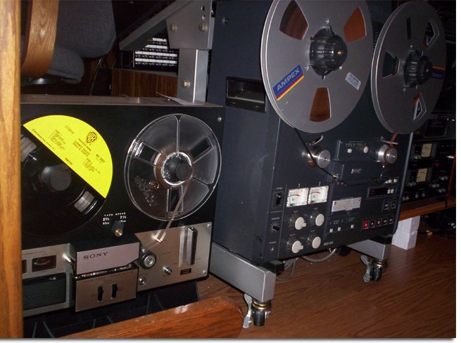 picture of Sony 350 with Otari MX-50