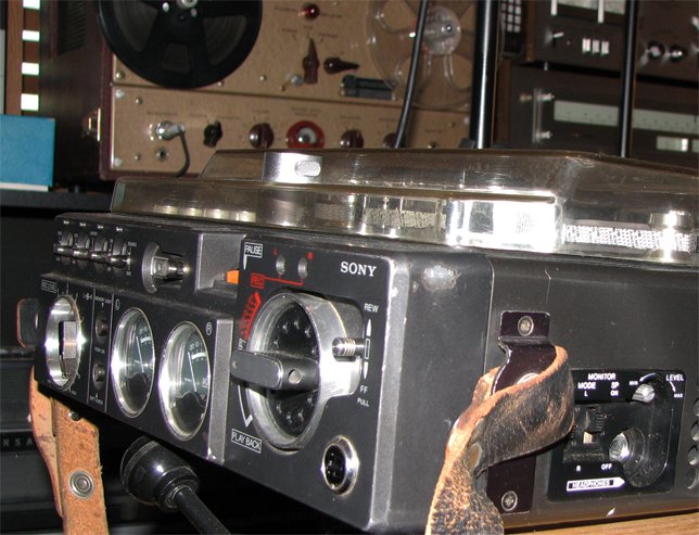 Sony 510 in Phantom Productions, Inc. vintage reel tape recorder collection