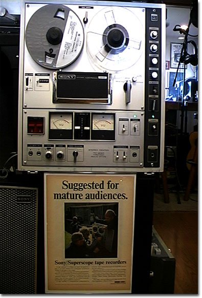 picture of Sony 630 Stereo Center reel tape recorder
