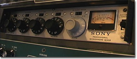 picture o Sony Professional mixer