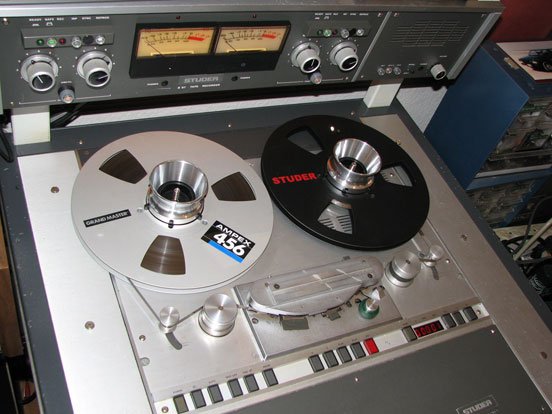 Studer B67 in Phantom Productions, Inc. vintage reel tape recorder collection