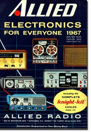 picture of 1967 Allied Radio Catalog