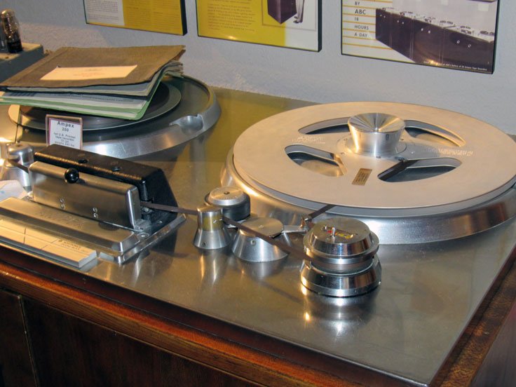 Lyrec TIM-4 counter on our Ampex 200A reel to reel tape recorder in the Reel2ReelTexas.com vintage recording collection