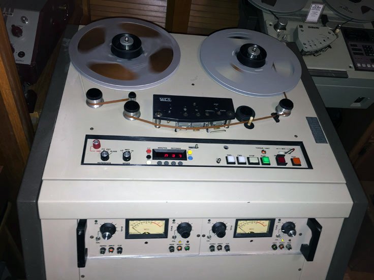 MCI JH-110 professional reel to reel tape recorder in the Reel2ReelTexas.com vintage recording collection