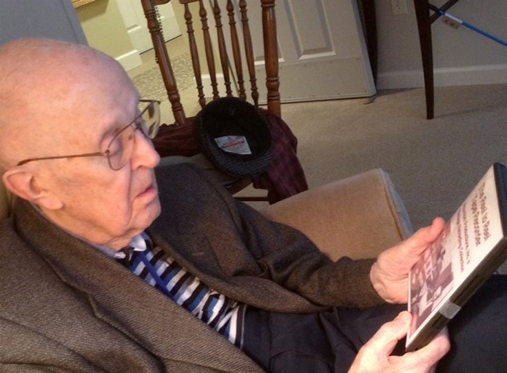 John Boyers one of the original founders of Magnecord. Picture sent by his son Dave in June 2012.