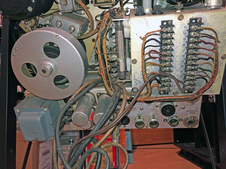 1956 Magnecord P63 pro reel tape recorder with P60 preamp in the Reel2ReelTexas.com vintage recording collection