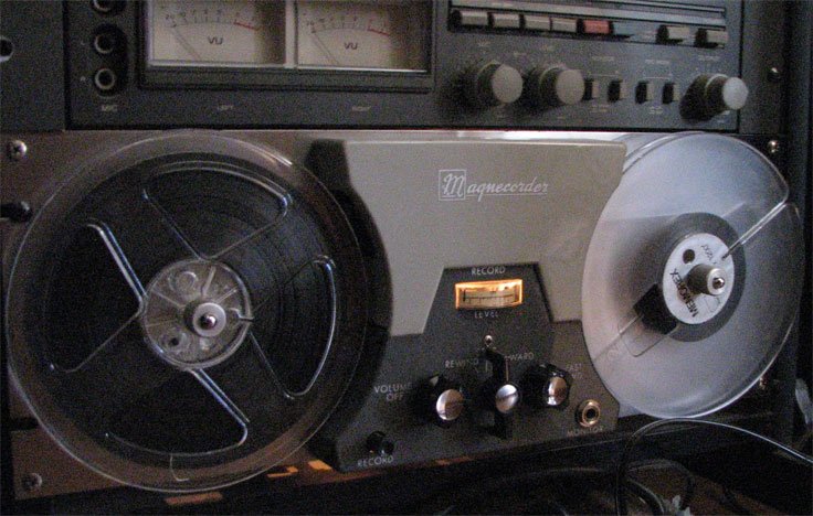 Magnecord S-36B reel to reel tape recorder in the Reel2ReelTexas.com's vintage recording collection