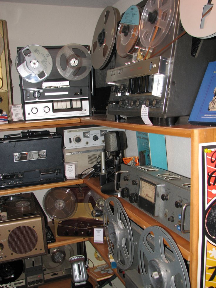 Magnecord P 63 tape deck with the P-60C amplifier in the Reel2ReelTexas.com's vintage recording collection