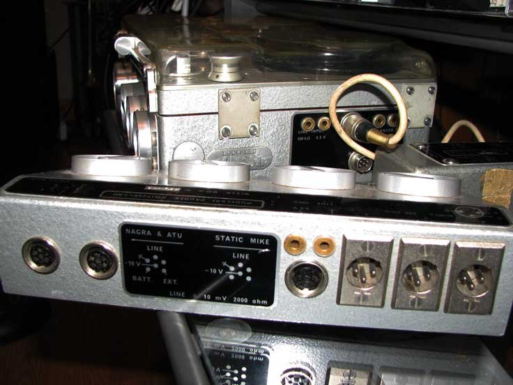 Nagra BM II mixer in Reel2ReelTexas.com's vintage recording collection