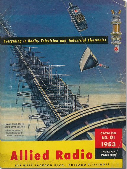 picture of 1953 Allied Radio catalog