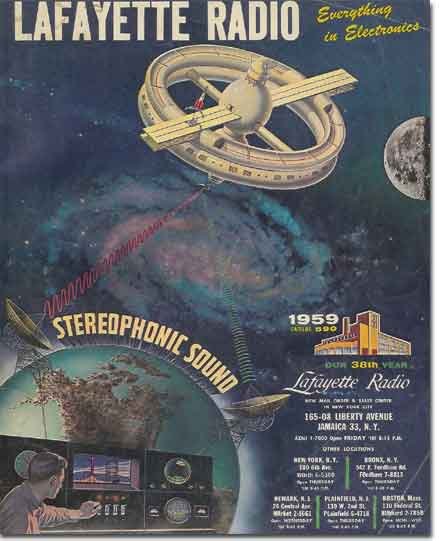 picture of the 1959 Lafayette Radio catalog