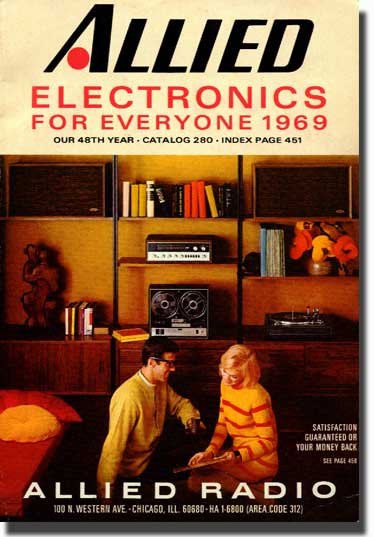picture of 1969 Allied Radio catalog