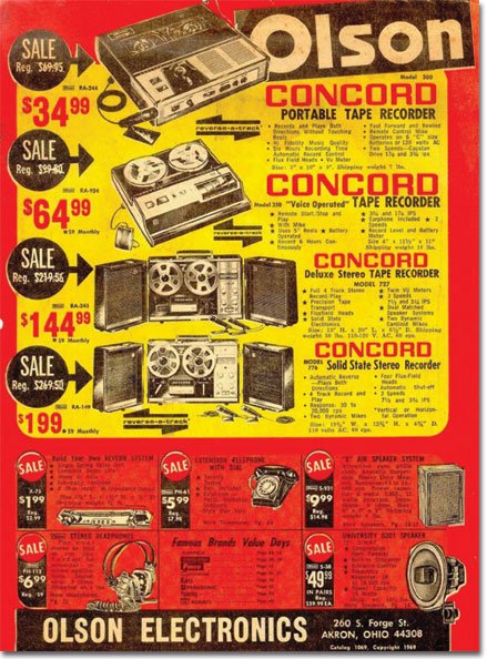 picture of Olson Radio catalog