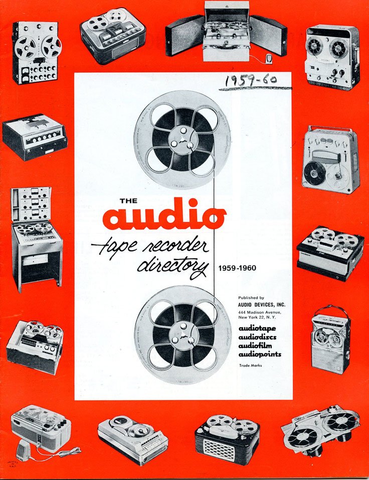 Audio tape recorder summary donated by Ken deGruchy