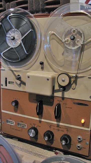 Rare Ampex clone sold by Heathkit in Reel2ReelTexas.com vintage tape recorder collection