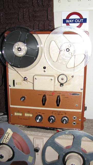 Rare Ampex clone sold by Heathkit in Reel2ReelTexas.com vintage tape recorder collection