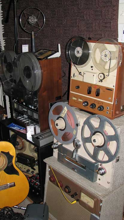 Rare Ampex clone sold by Heathkit in Reel2ReelTexas.com vintage tape recorder collection