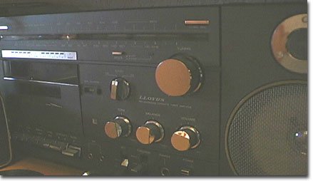 picture of Lloyds cassette player