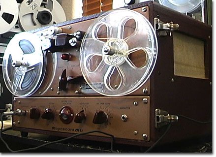 Magnecorder M30, M33 reel to reel tape recorder in the Reel2ReelTexas.com's vintage recording collection