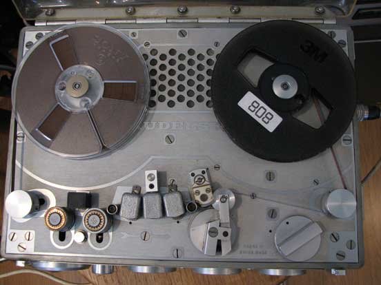 Nagra III professional reel tape recorder in Reel2ReelTexas' vintage reel to reel tape recorder collection