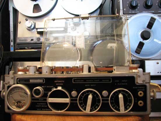 Nagra III professional reel tape recorder in Reel2ReelTexas' vintage reel to reel tape recorder collection